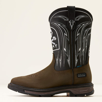 WorkHog XT Bolt Skull Waterproof Wide Square Toe Work Boot Men | Ariat online