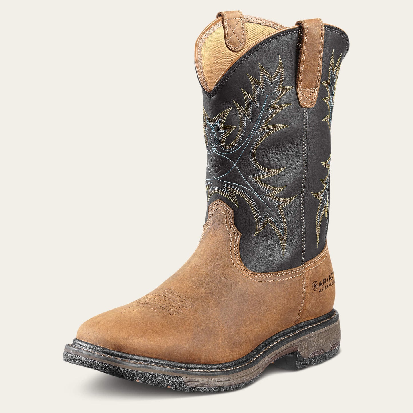 WorkHog Wide Square Toe Waterproof Steel Toe Work Boot Men | Ariat outlet