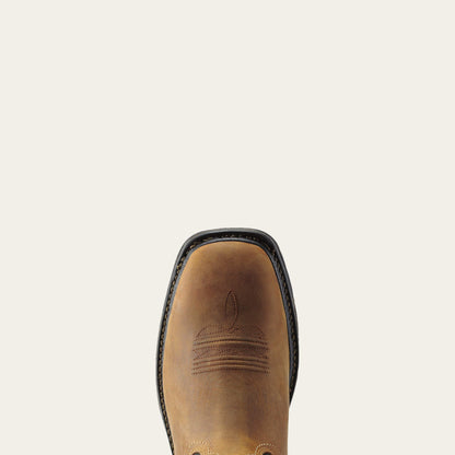 WorkHog Wide Square Toe Waterproof Steel Toe Work Boot Men | Ariat outlet
