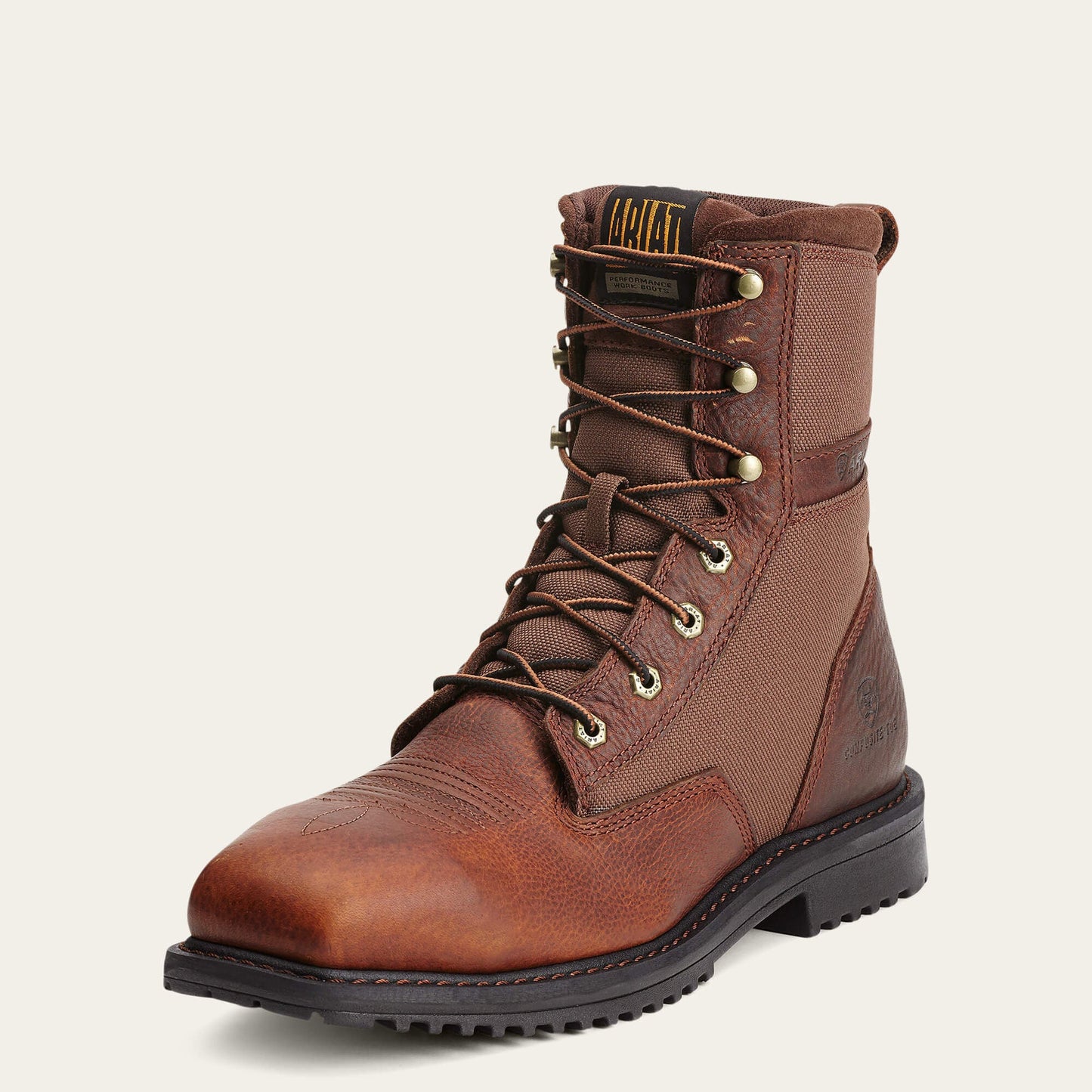RigTek 8" Wide Square Toe Composite Toe Work Boot Men | Ariat on sale