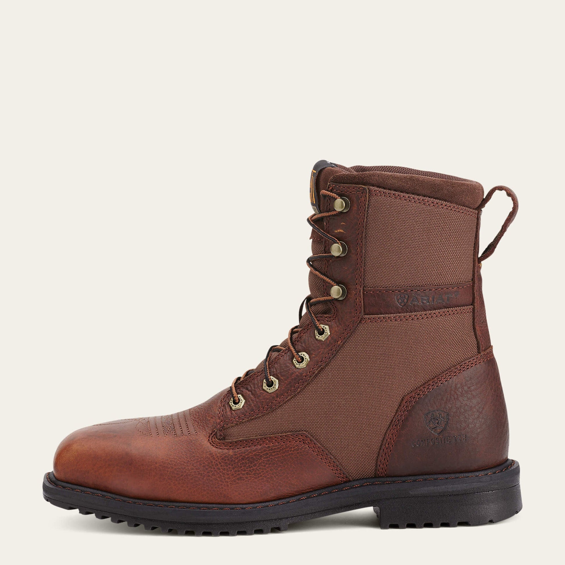 RigTek 8" Wide Square Toe Composite Toe Work Boot Men | Ariat on sale