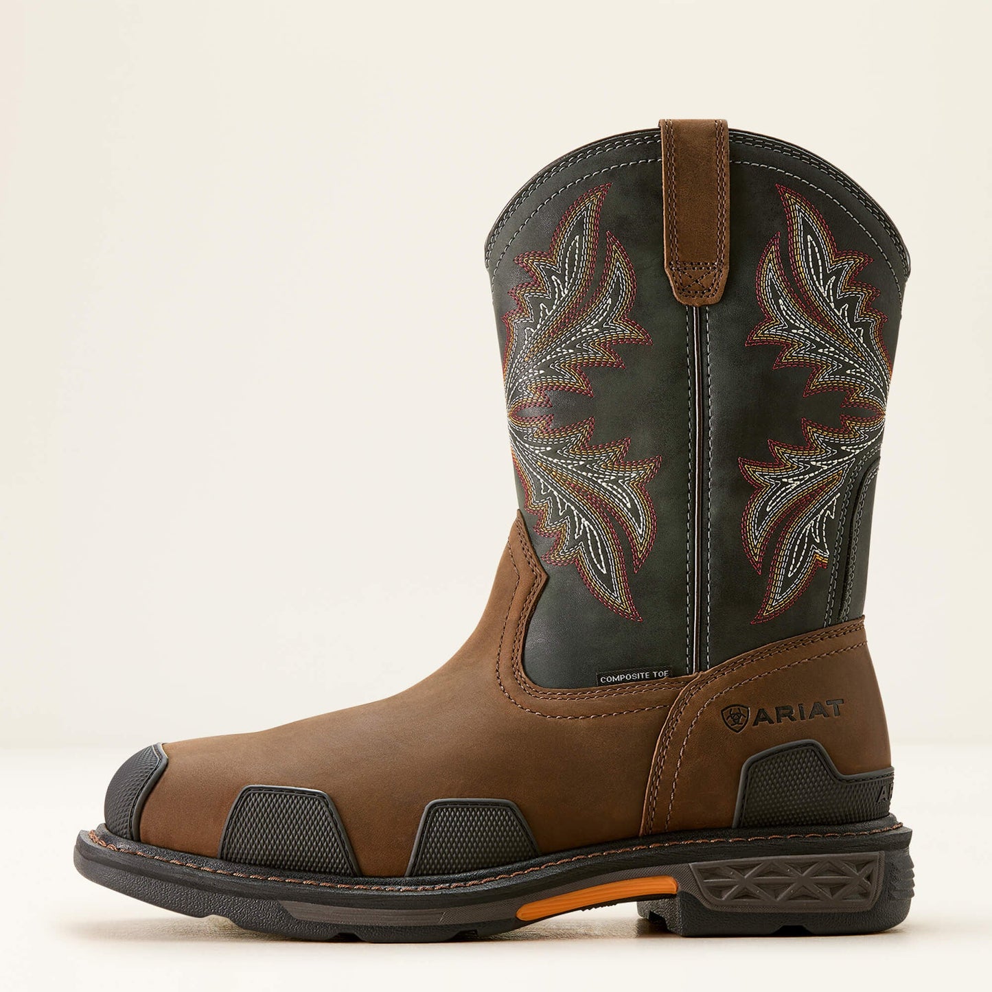 OverDrive Wide Square Toe Composite Toe Work Boot Men | Ariat outlet