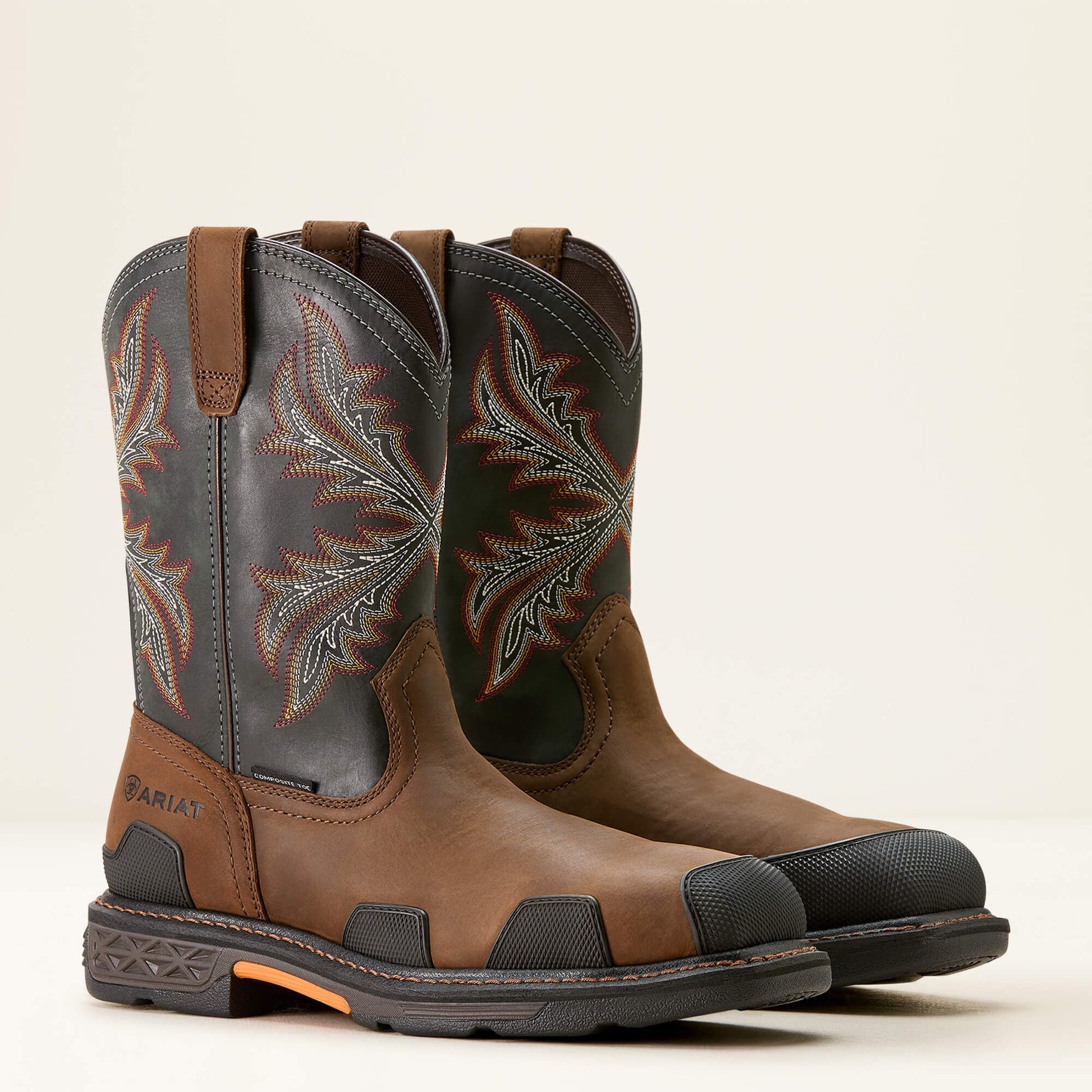 OverDrive Wide Square Toe Composite Toe Work Boot Men | Ariat outlet