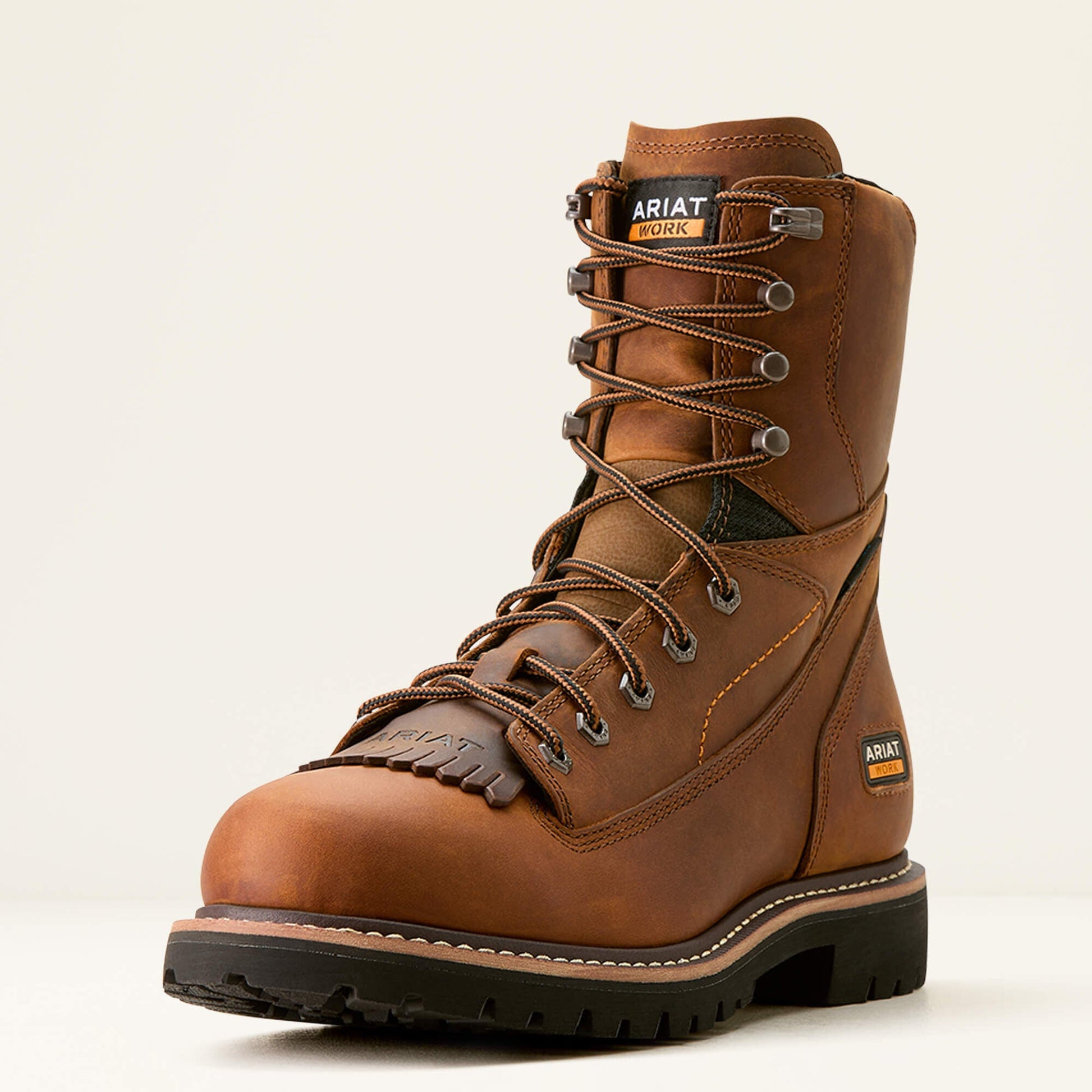 Longview Shock Shield 8" Waterproof Work Boot Men | Ariat discount