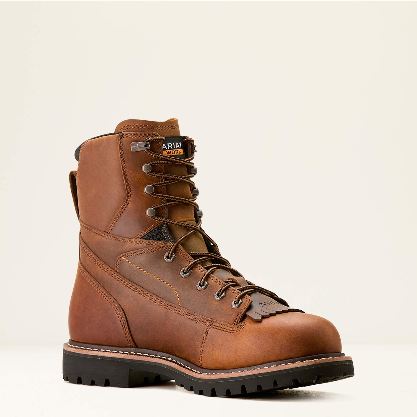Longview Shock Shield 8" Waterproof Work Boot Men | Ariat discount
