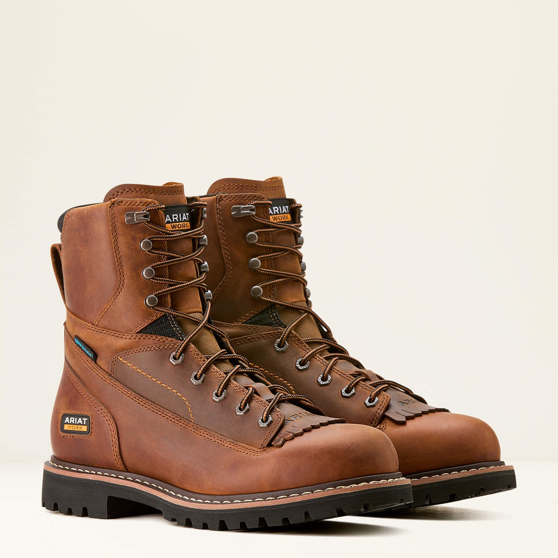 Longview Shock Shield 8" Waterproof Work Boot Men | Ariat discount