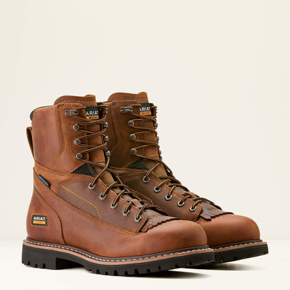 Longview Shock Shield 8" Waterproof Work Boot Men | Ariat discount