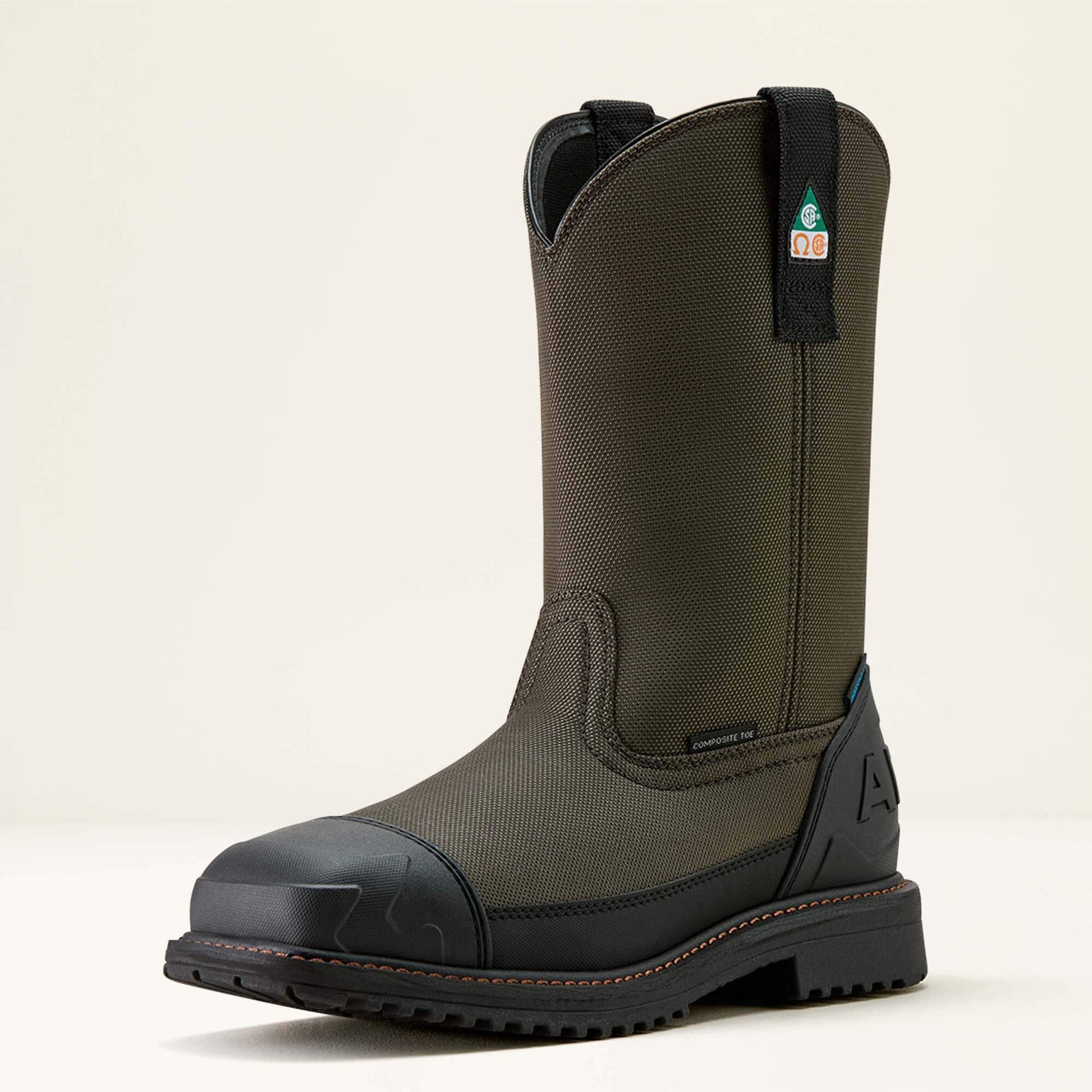 RigTEK Wildcat Pull-On CSA Waterproof Wide Square Toe Composite Toe Work Boot Men | Ariat sale