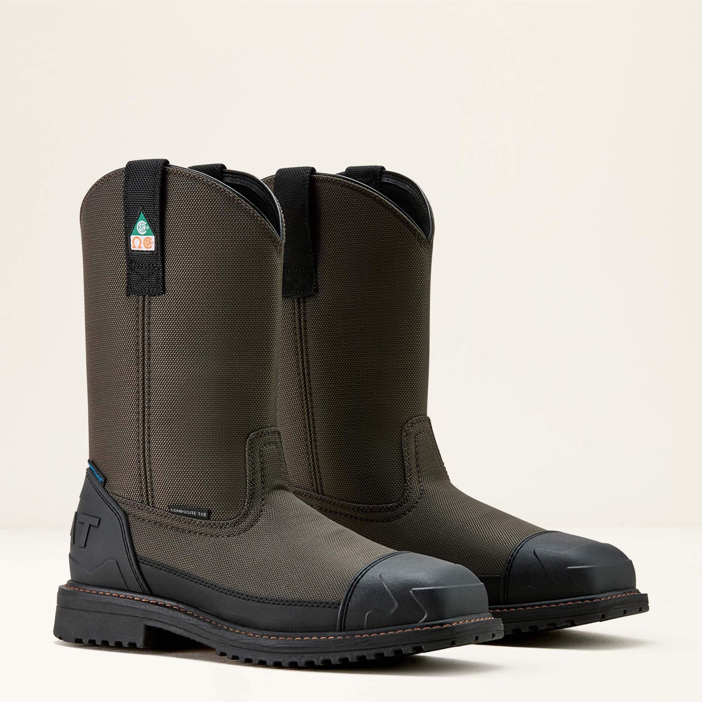 RigTEK Wildcat Pull-On CSA Waterproof Wide Square Toe Composite Toe Work Boot Men | Ariat sale