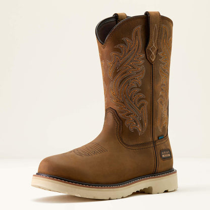 Activator Argo Waterproof Round Toe Work Boot Men | Ariat outlet