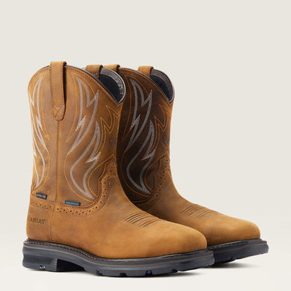 Sierra Shock Shield Waterproof Steel Toe Work Boot Men | Ariat on sale