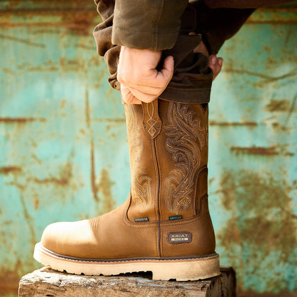 Logger Shock Shield Waterproof Work Boot Men | Ariat discount