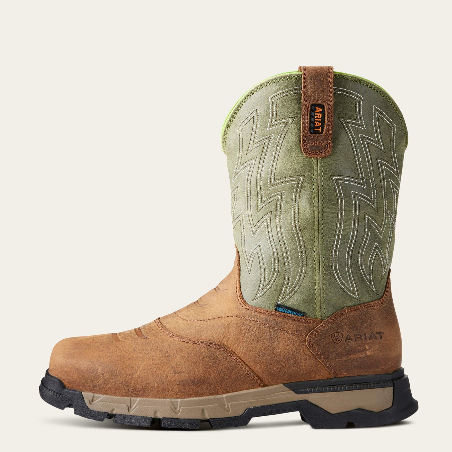 Rebar Flex Western Waterproof Composite Toe Work Boot Men | Ariat sale