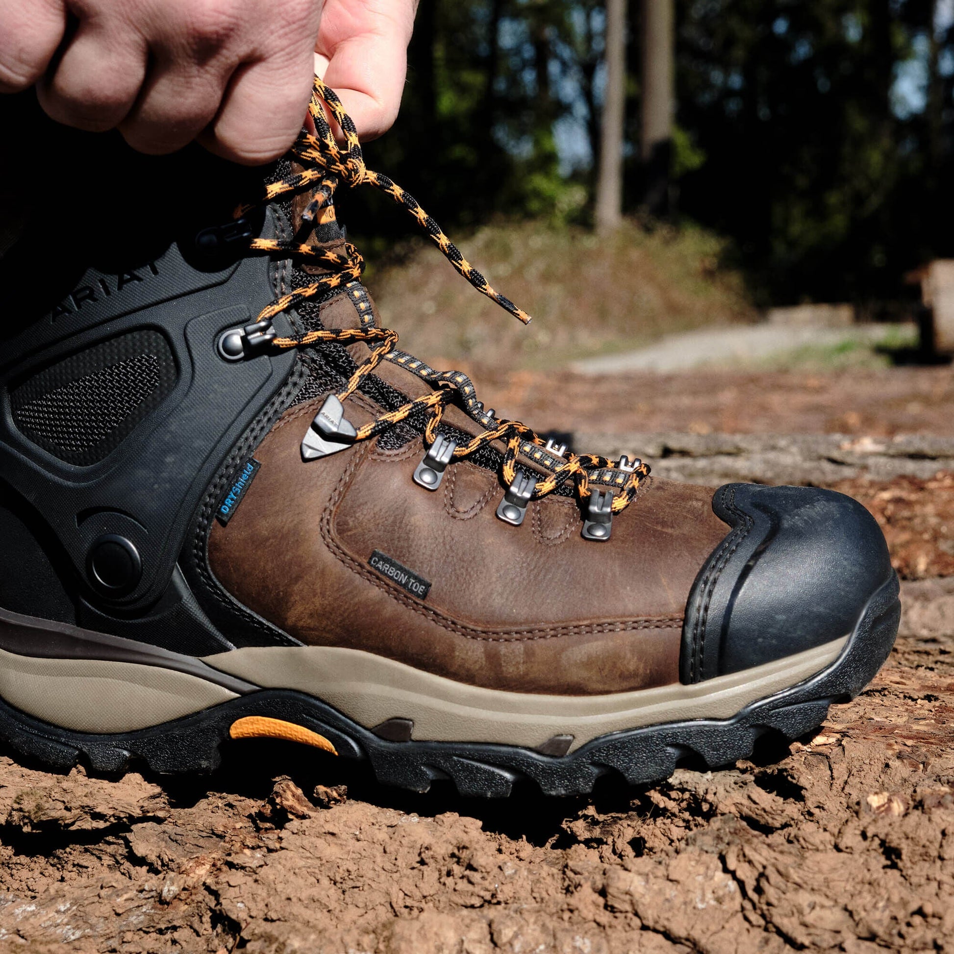 Endeavor 6" Waterproof Carbon Toe Work Boot Men | Ariat online shop