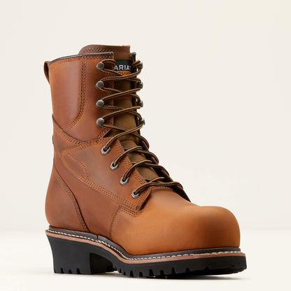Logger Shock Shield Waterproof Composite Toe Work Boot Men | Ariat on sale