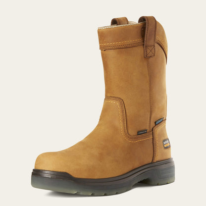 Turbo Pull-On Waterproof Carbon Toe Work Boot Men | Ariat for sale