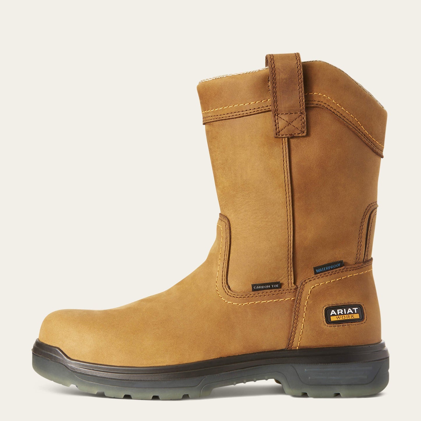 Turbo Pull-On Waterproof Carbon Toe Work Boot Men | Ariat for sale