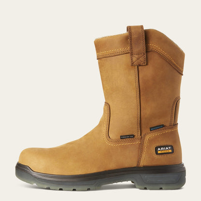 Turbo Pull-On Waterproof Carbon Toe Work Boot Men | Ariat for sale