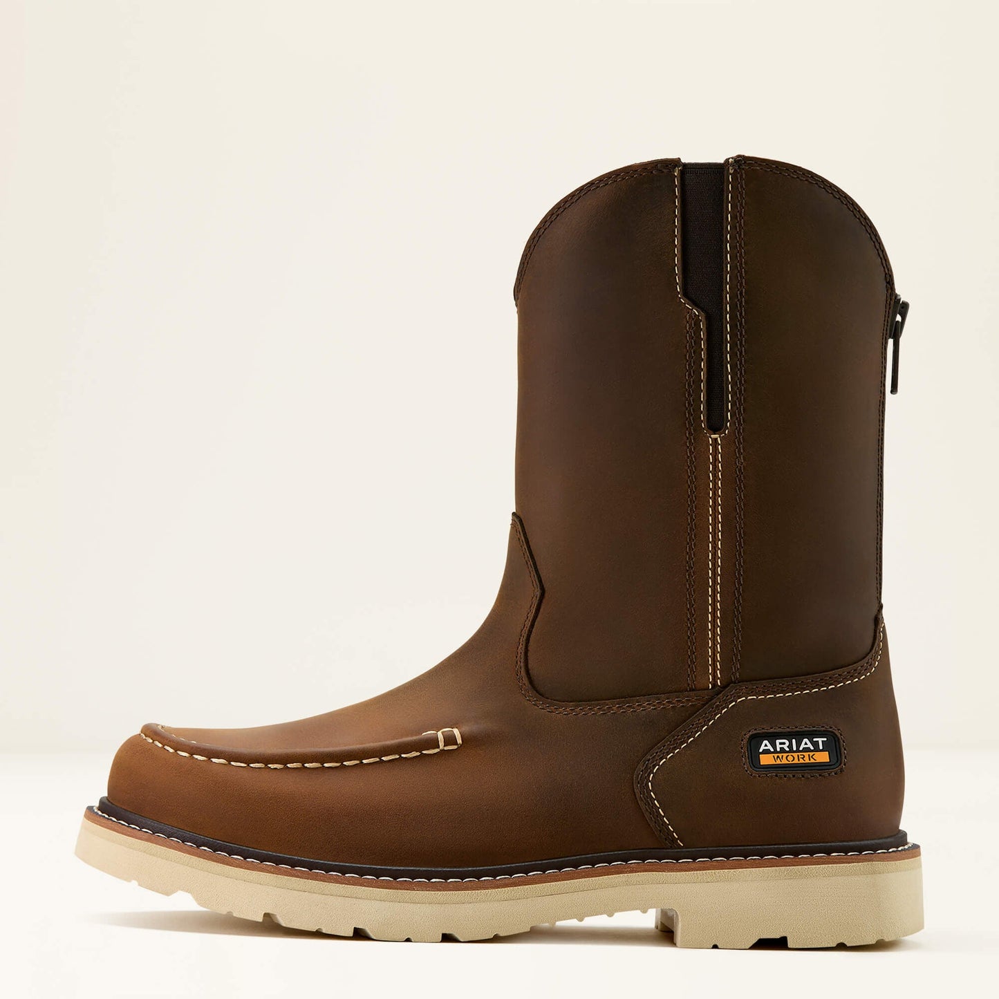Rebar Lift Pull On Moc Toe Work Boot Men | Ariat outlet