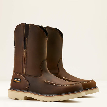 Rebar Lift Pull On Moc Toe Work Boot Men | Ariat outlet