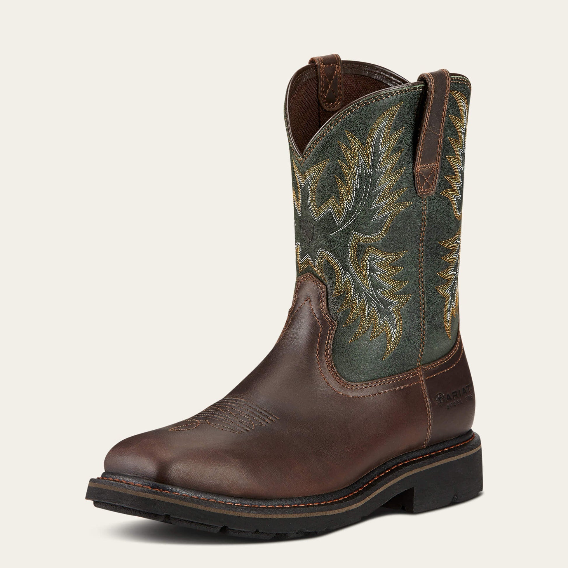 Sierra Wide Square Toe Steel Toe Work Boot Men | Ariat online shop