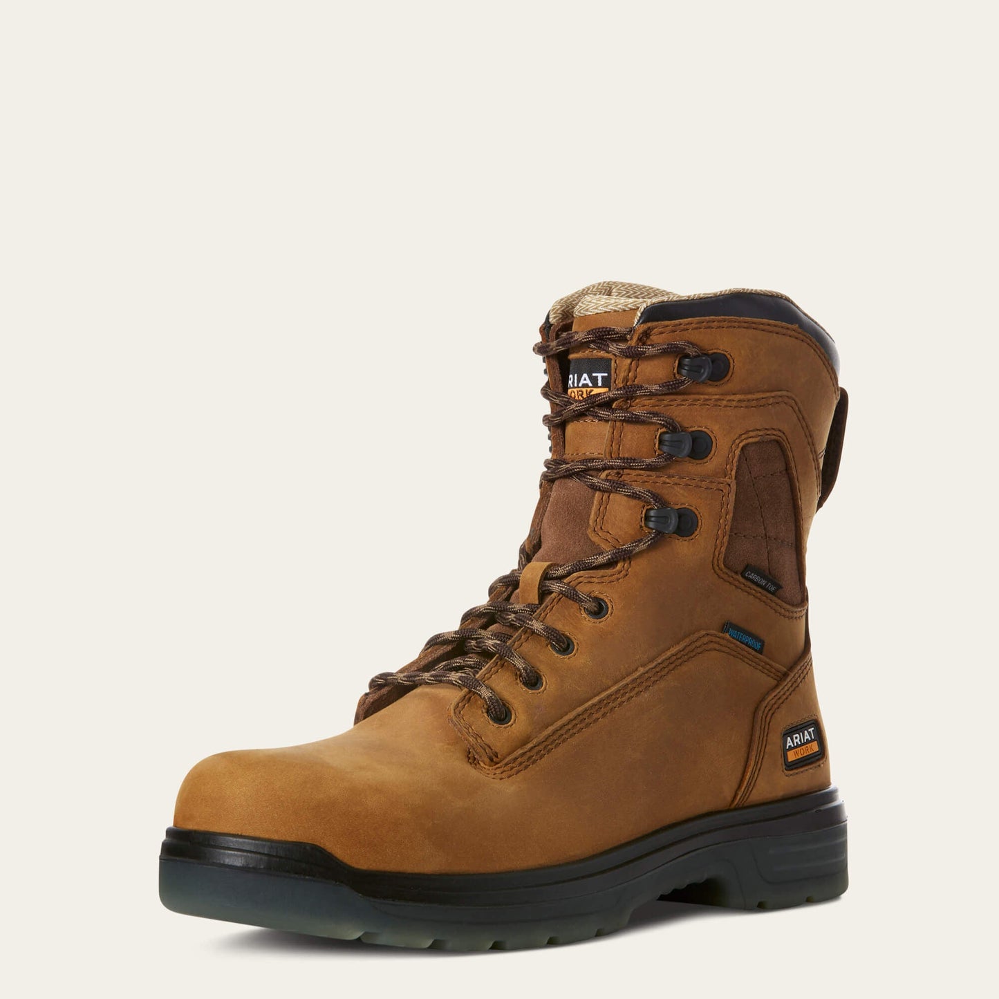 Turbo 8" Waterproof Carbon Toe Work Boot Men | Ariat sale