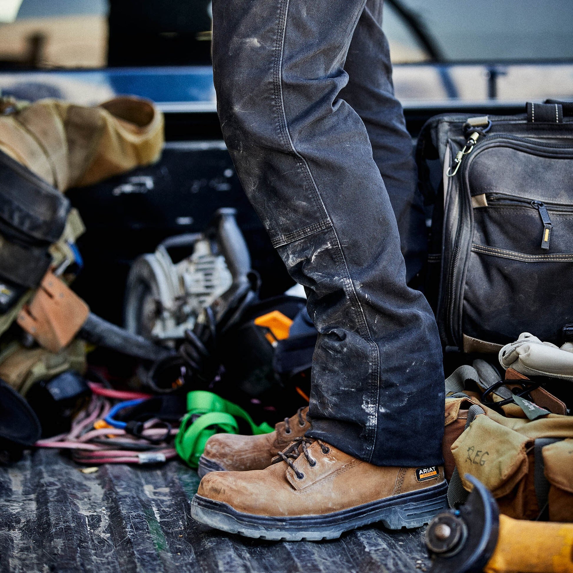 Turbo 8" Waterproof Carbon Toe Work Boot Men | Ariat sale