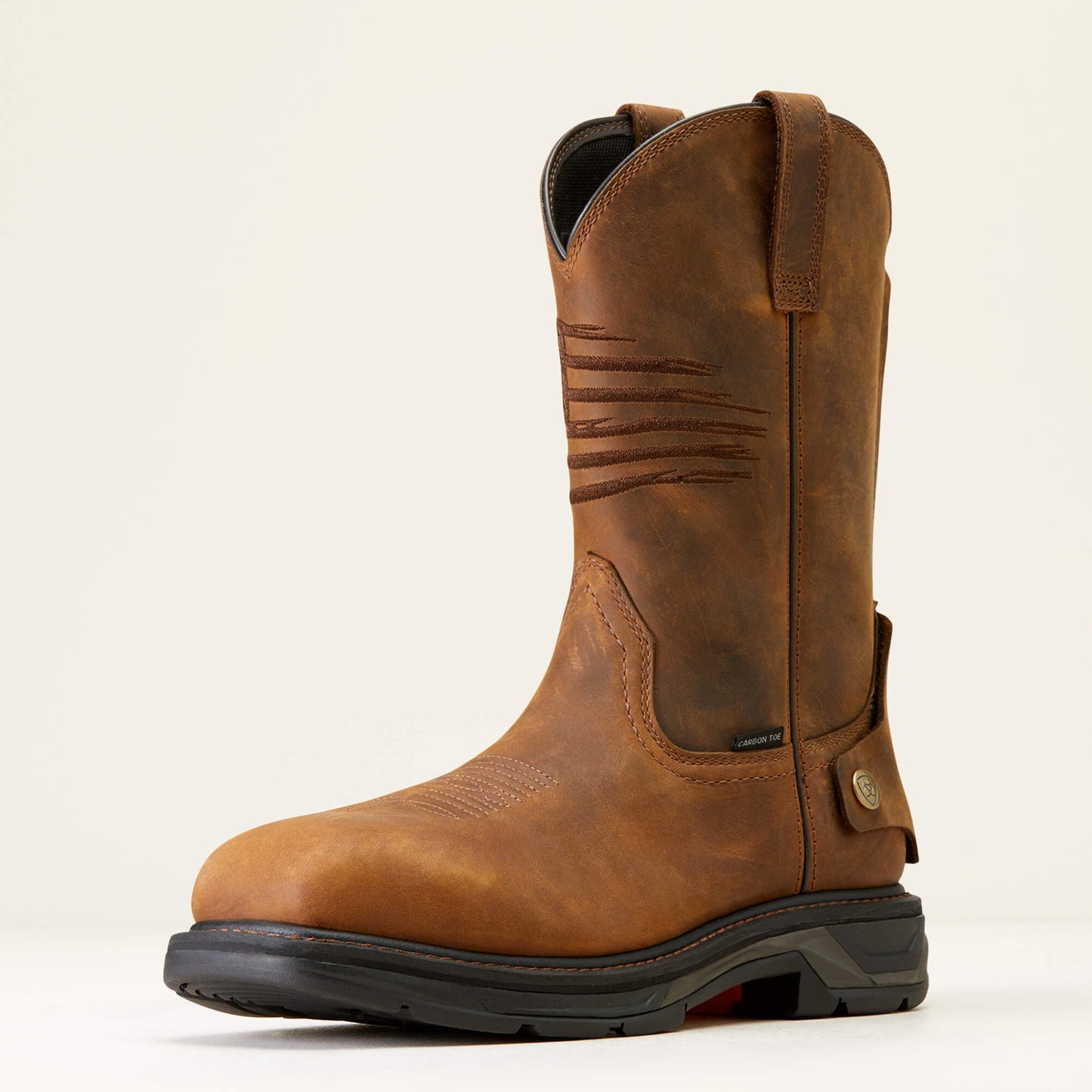 WorkHog XT Patriot EZ Zip Carbon Toe Work Boot Men | Ariat on sale