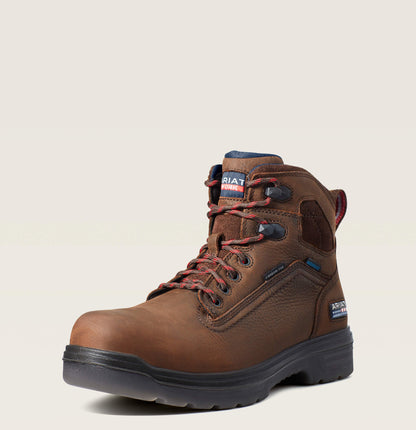 Turbo 6" USA Assembled Waterproof Carbon Toe Work Boot Men | Ariat discount