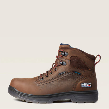 Turbo 6" USA Assembled Waterproof Carbon Toe Work Boot Men | Ariat discount