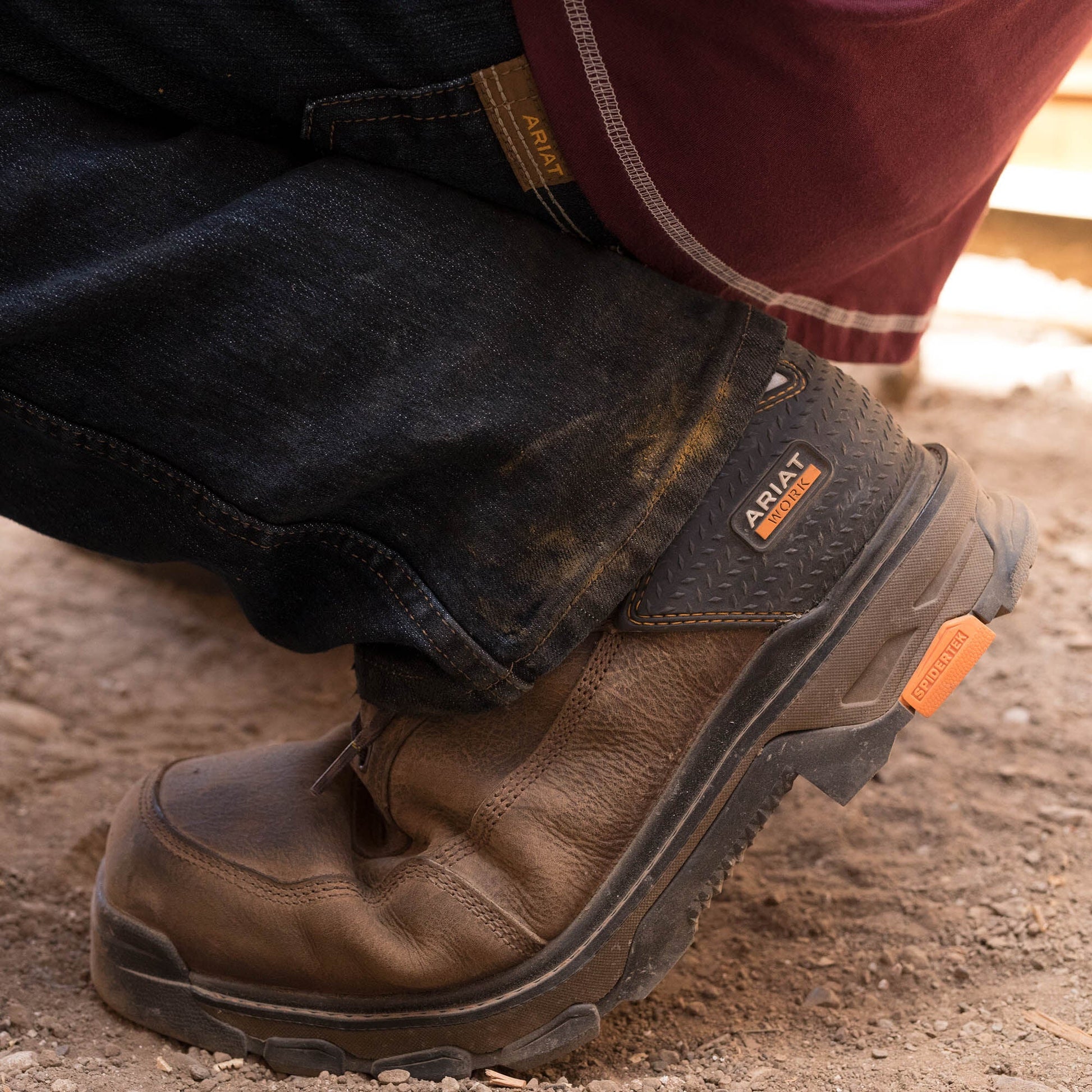 Intrepid 8" Waterproof Composite Toe Work Boot Men | Ariat outlet