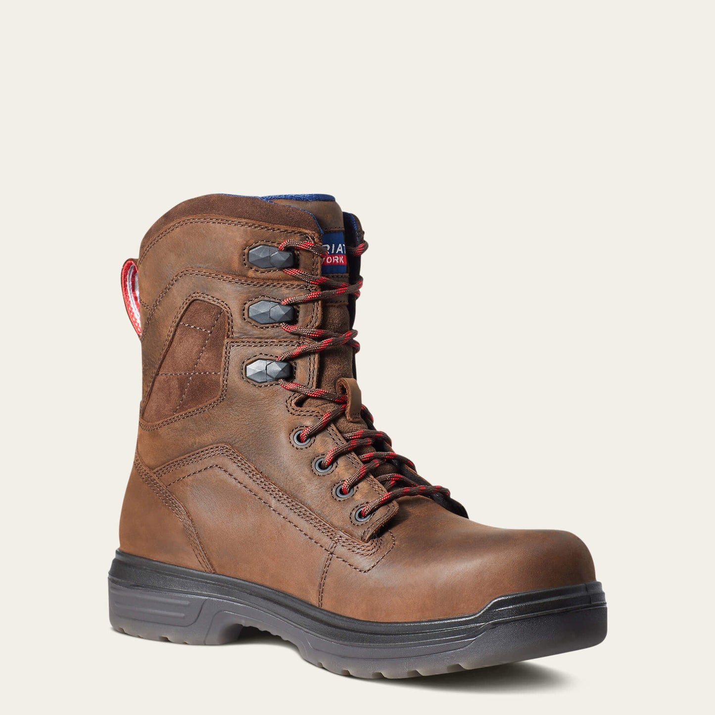 Turbo 8" USA Assembled Waterproof Carbon Toe Work Boot Men | Ariat for sale