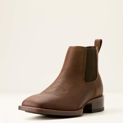 Booker Chelsea Wide Square Toe Western Boot Men | Ariat on sale