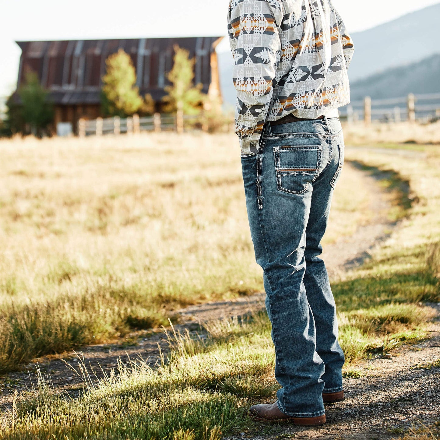 M4 Low Rise Coltrane Boot Cut Jean Men | Ariat online