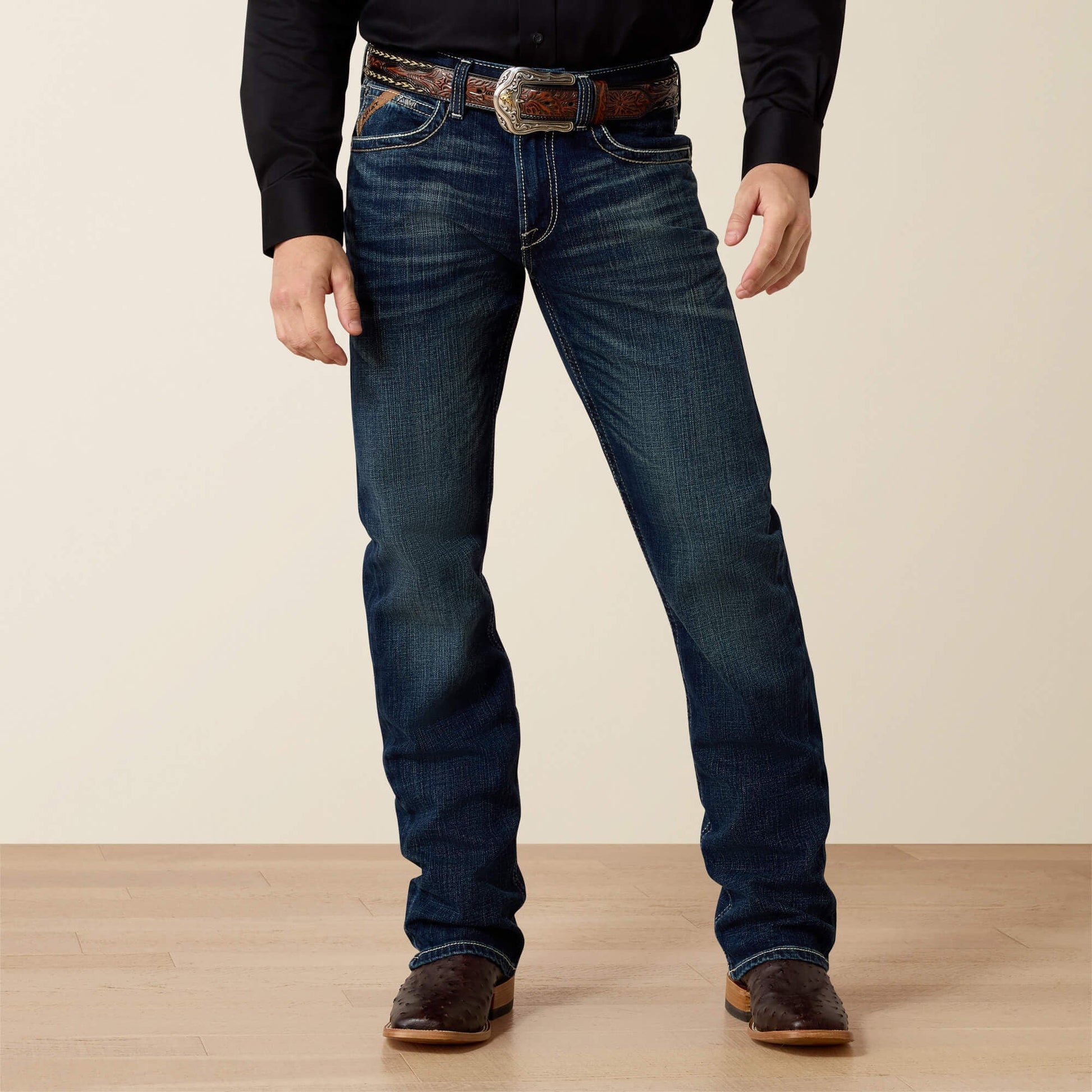 M4 Low Rise Stretch Adkins Boot Cut Jean Men | Ariat outlet