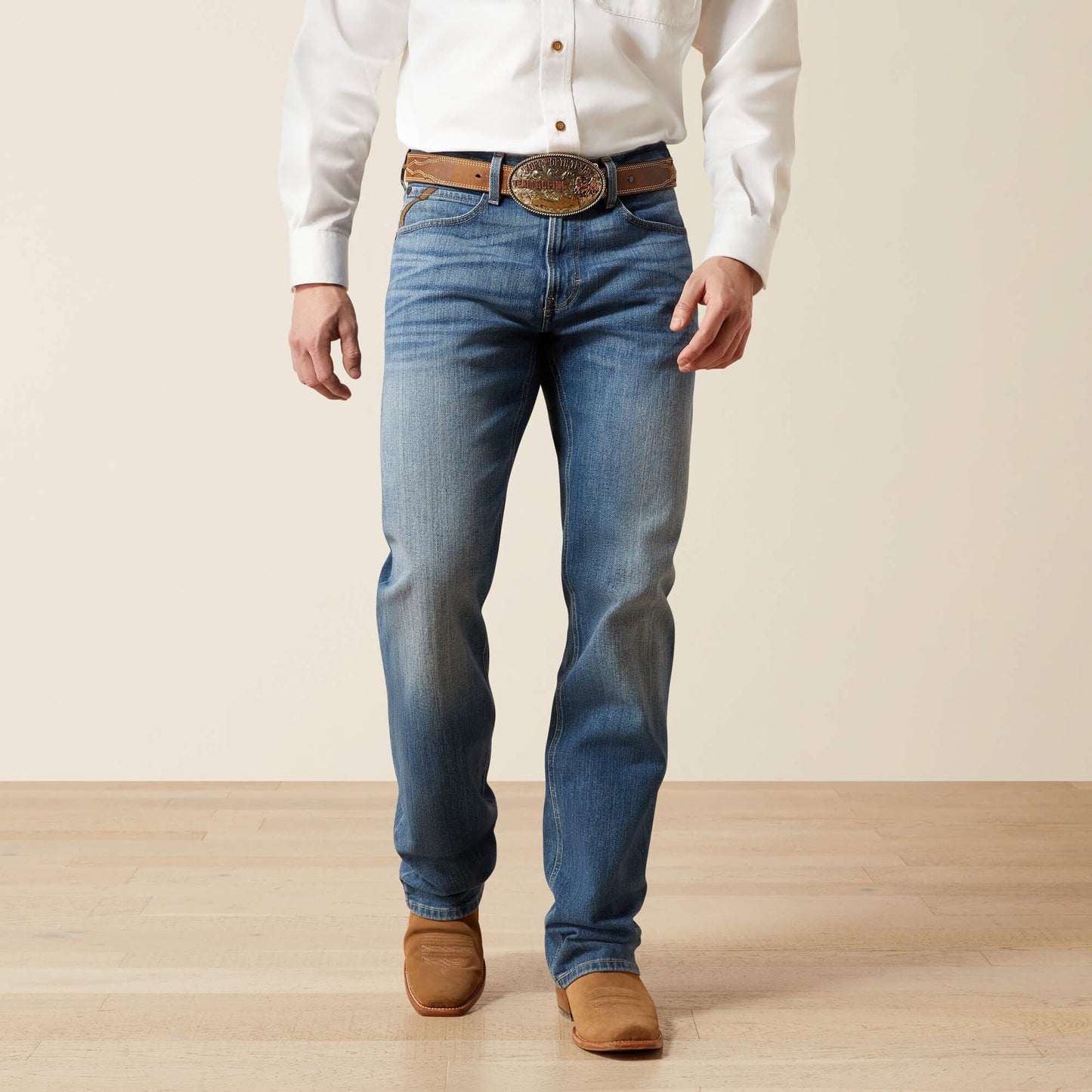 M2 Relaxed Stretch Legacy Boot Cut Jean Men | Ariat online shop