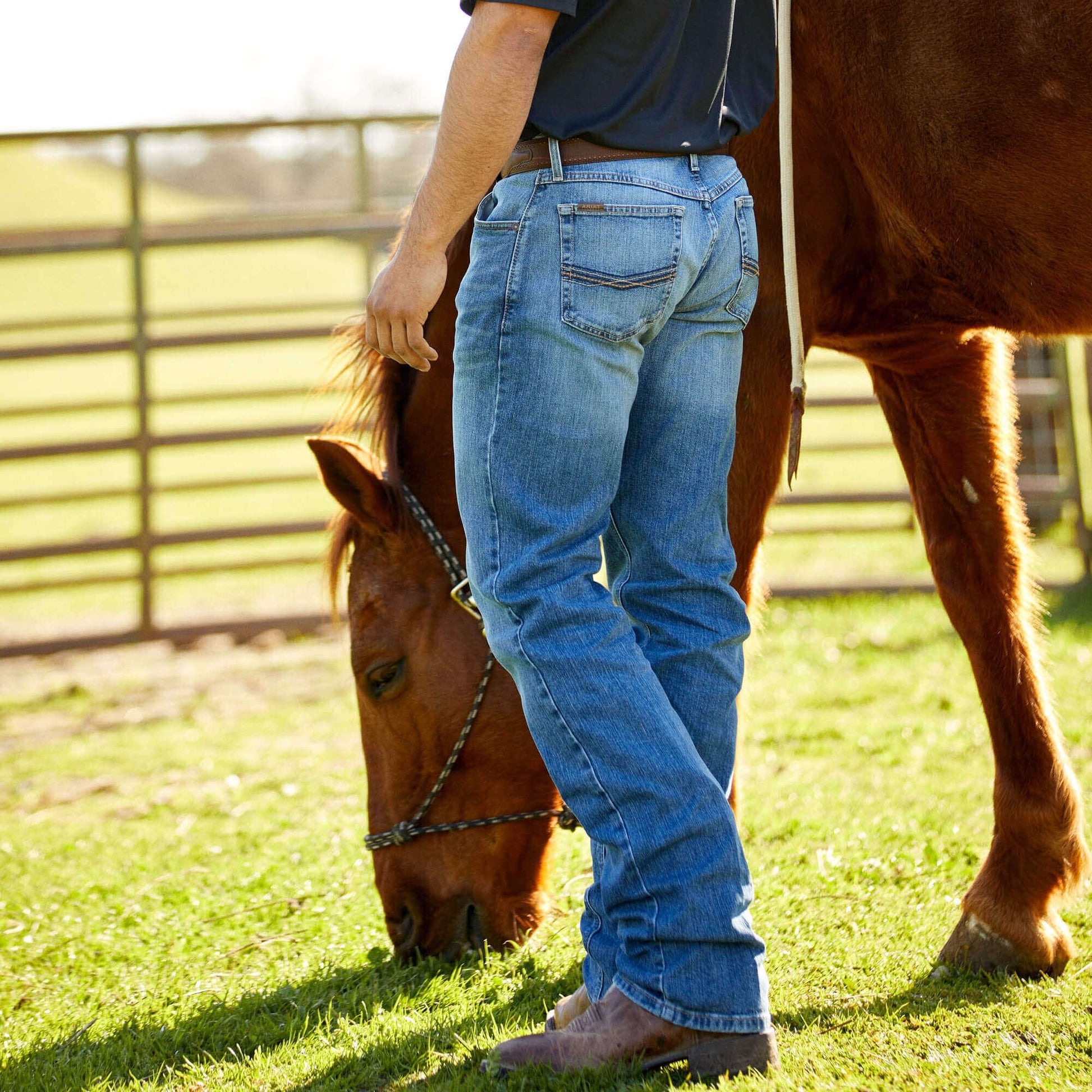 M2 Relaxed Stretch Legacy Boot Cut Jean Men | Ariat online shop