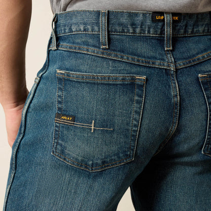 Rebar M4 Relaxed DuraStretch Basic Boot Cut Jean Men | Ariat sale