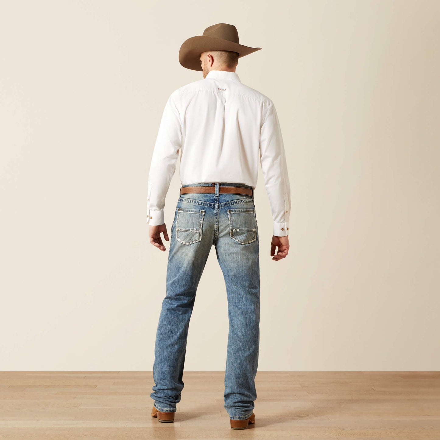M2 Relaxed Stirling Stretch Boot Cut Jean Men | Ariat for sale