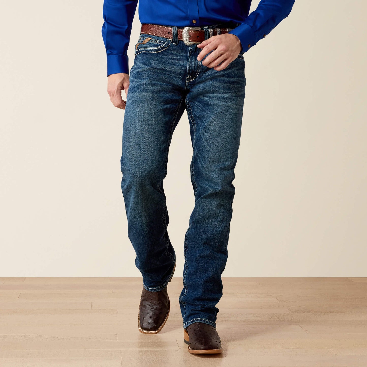 M2 Relaxed Stretch Adkins Boot Cut Jean Men | Ariat outlet