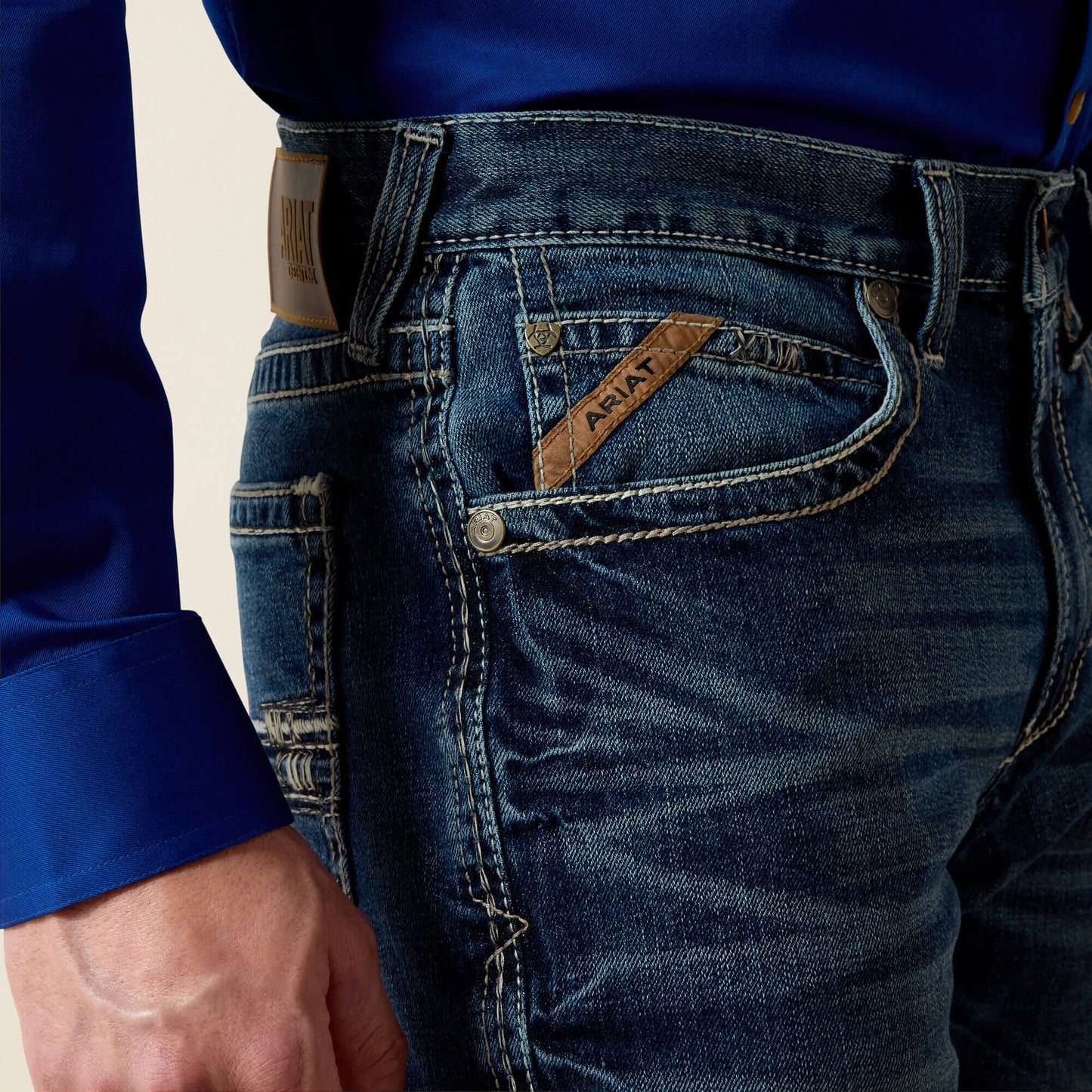 M2 Relaxed Stretch Adkins Boot Cut Jean Men | Ariat outlet