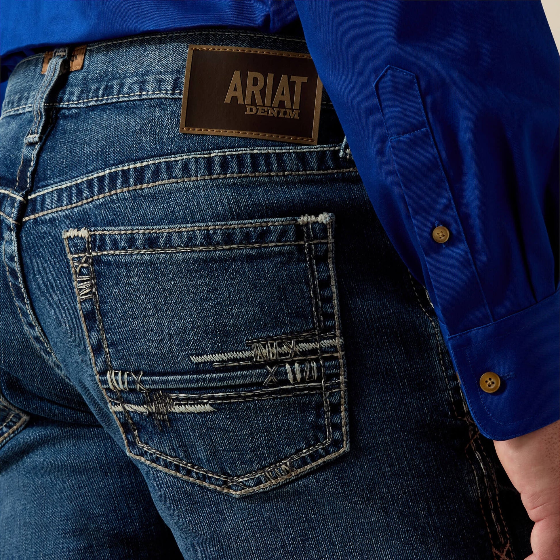 M2 Relaxed Stretch Adkins Boot Cut Jean Men | Ariat outlet