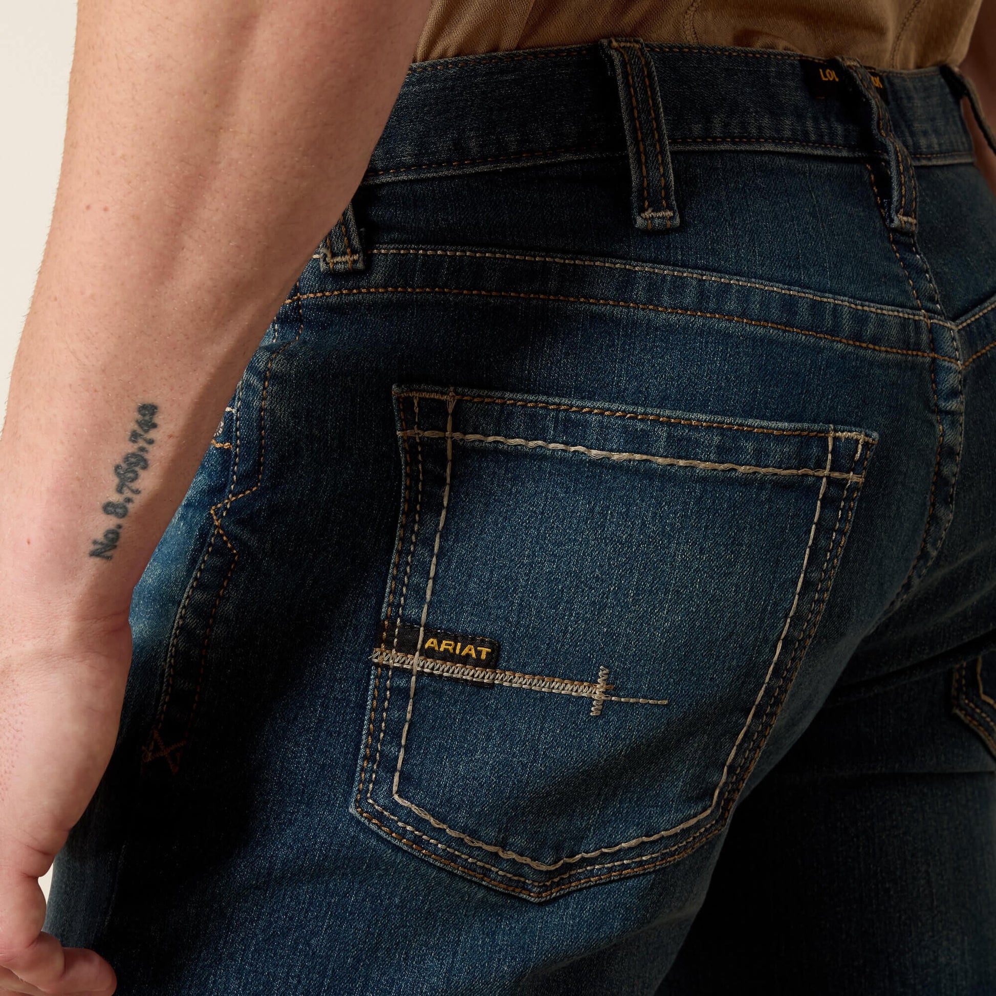 Men's Slim Fit Work Pants - Rebar Denim Men | Ariat online shop