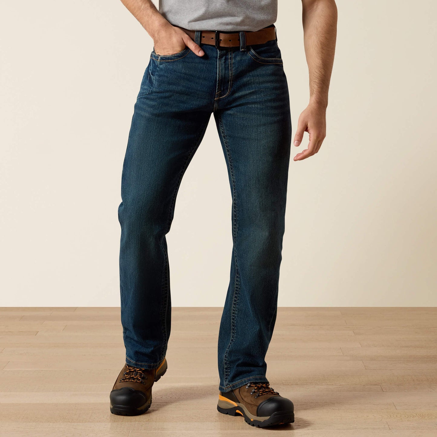 Men's Low Rise, Bootcut Work Pants - Rebar Denim Men | Ariat on sale