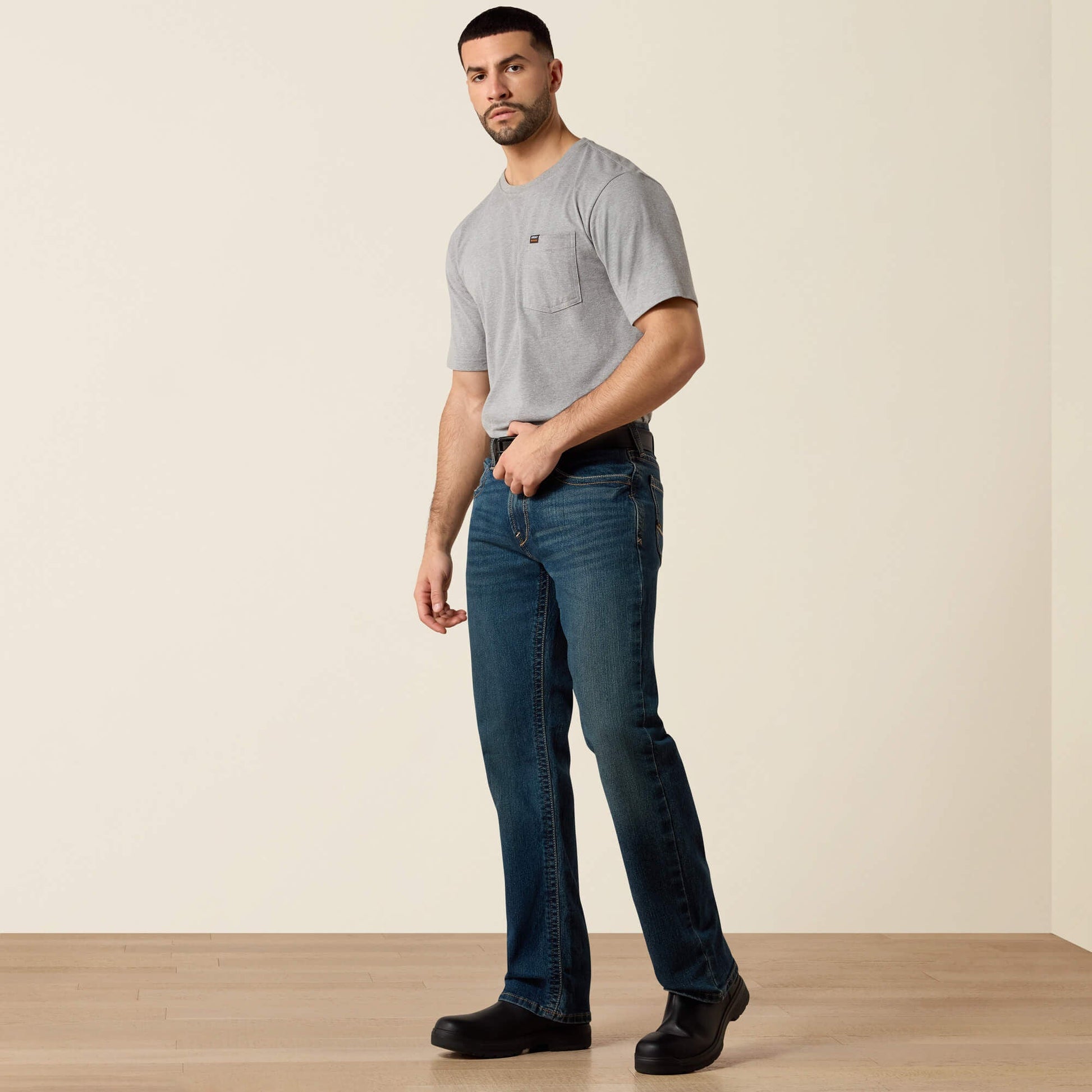 Men's Low Rise, Bootcut Work Pants - Rebar Denim Men | Ariat on sale