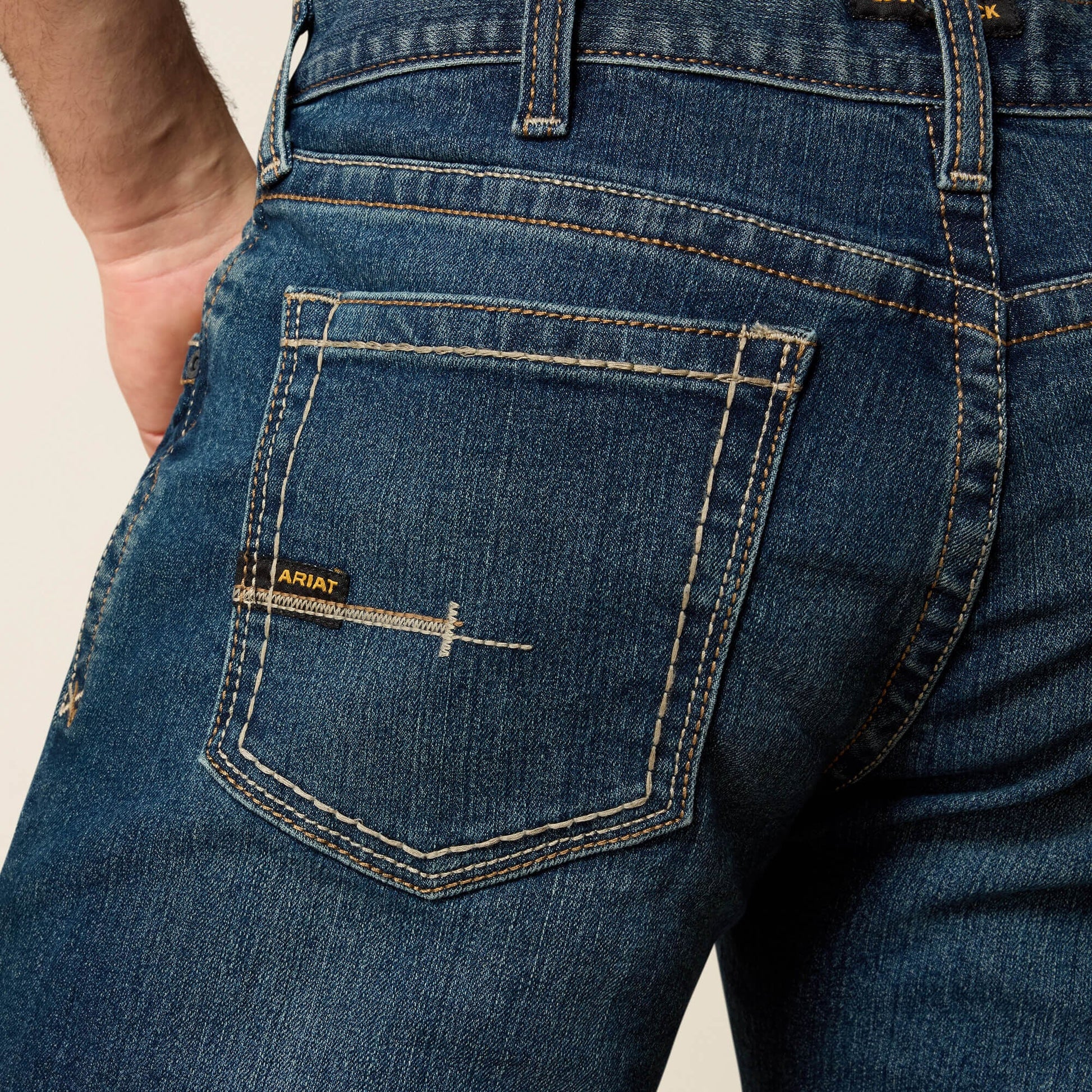 Men's Low Rise, Bootcut Work Pants - Rebar Denim Men | Ariat on sale