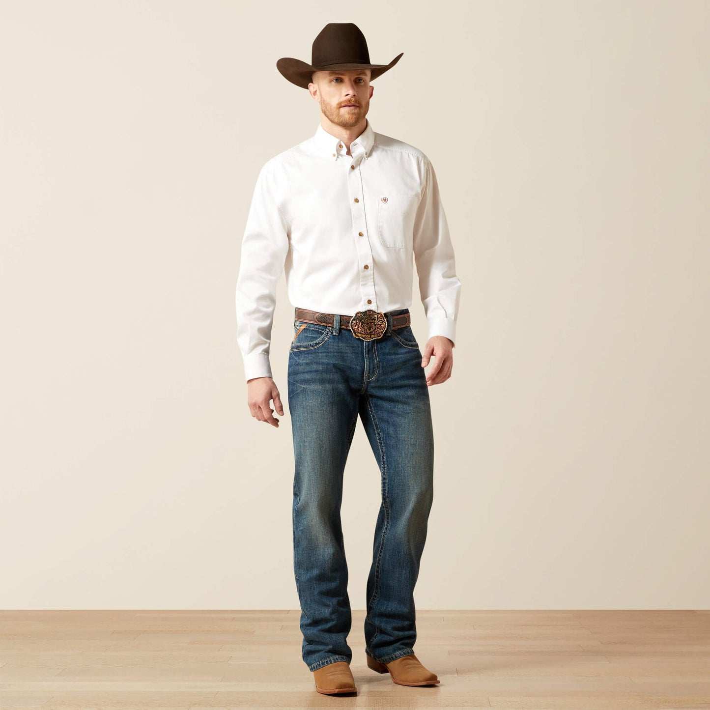 M4 Low Rise Boundary Boot Cut Jean Men | Ariat for sale