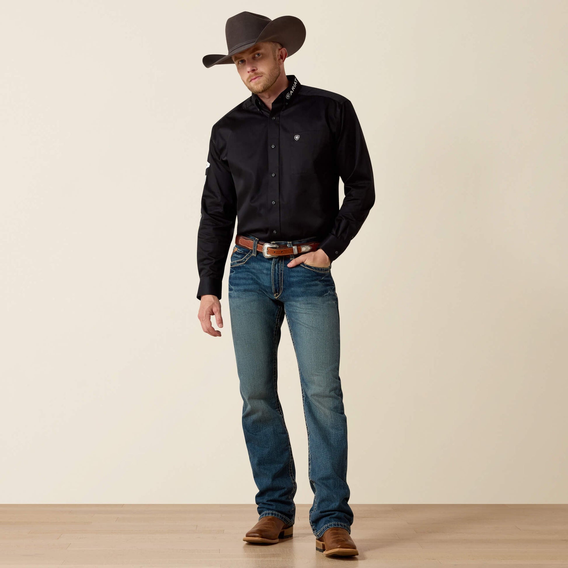 M5 Boundary Stackable Straight Leg Jean Men | Ariat discount