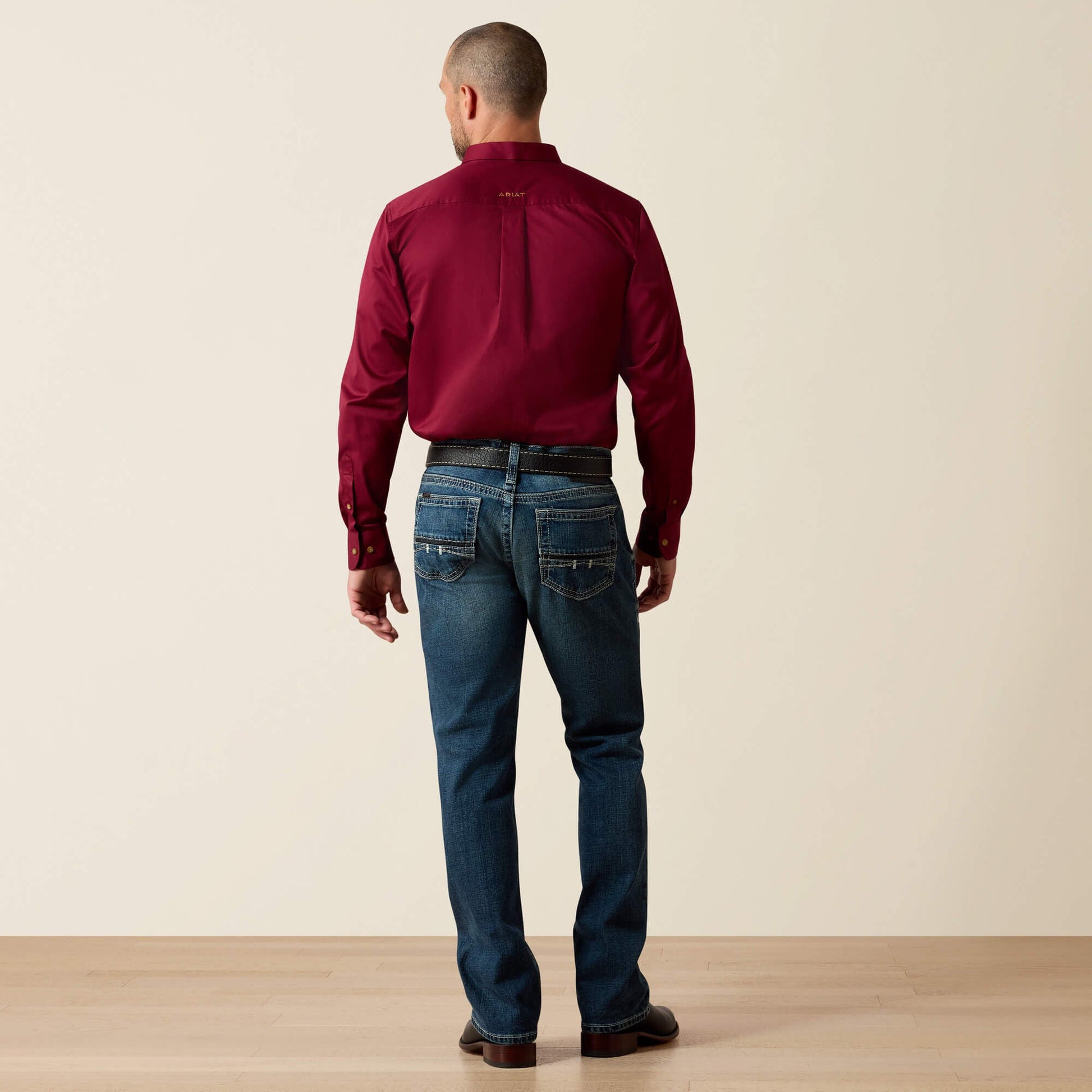 M7 Rocker Stretch Coltrane Stackable Straight Leg Jean Men | Ariat online shop