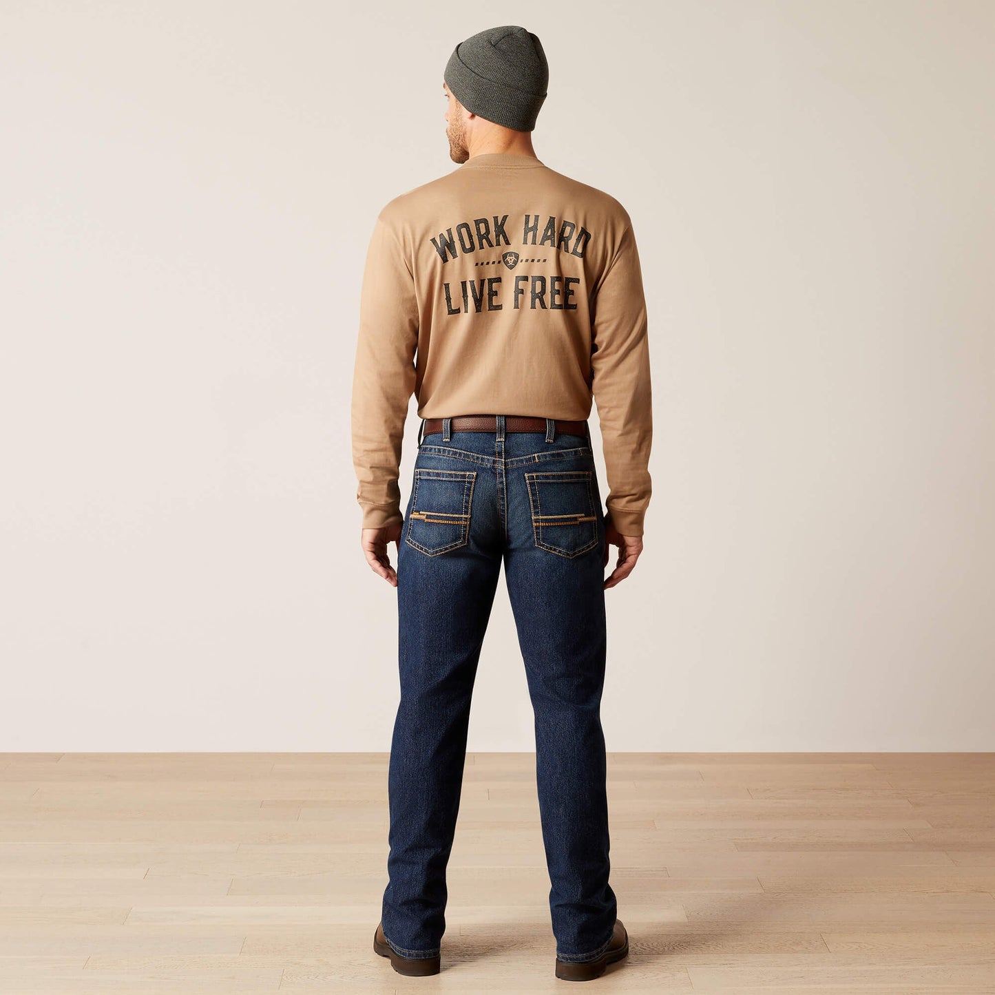 Rebar M4 Relaxed Rail Boot Cut Jean Men | Ariat online